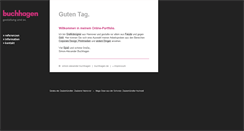 Desktop Screenshot of buchhagen.de